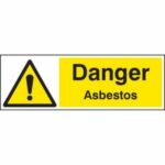 Warning signs presence of asbestos