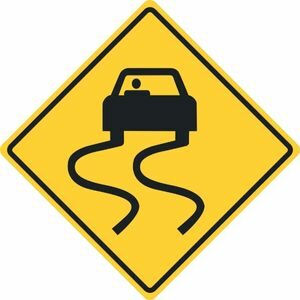 Winter Driving Sign